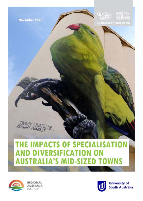 The Impacts of Speciliasation and Diversification on Australia's Mid-Sized Towns